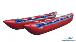 Катамаран Турист - 4 ПВХ (монобаллоны)